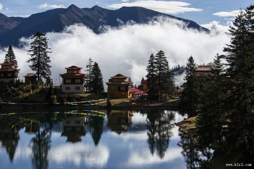 四川措卡湖风景图片大全