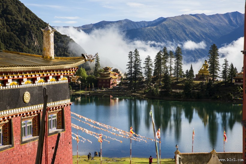 四川措卡湖风景图片大全