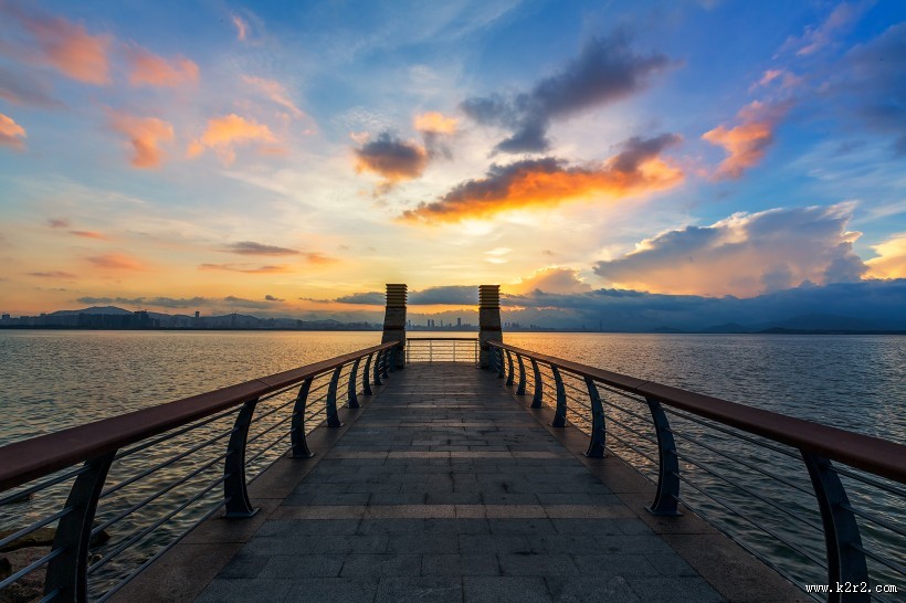 深圳湾风景图片大全