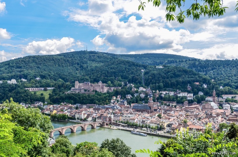 德国海德堡风景图片