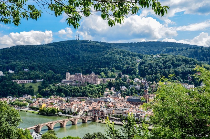 德国海德堡风景图片