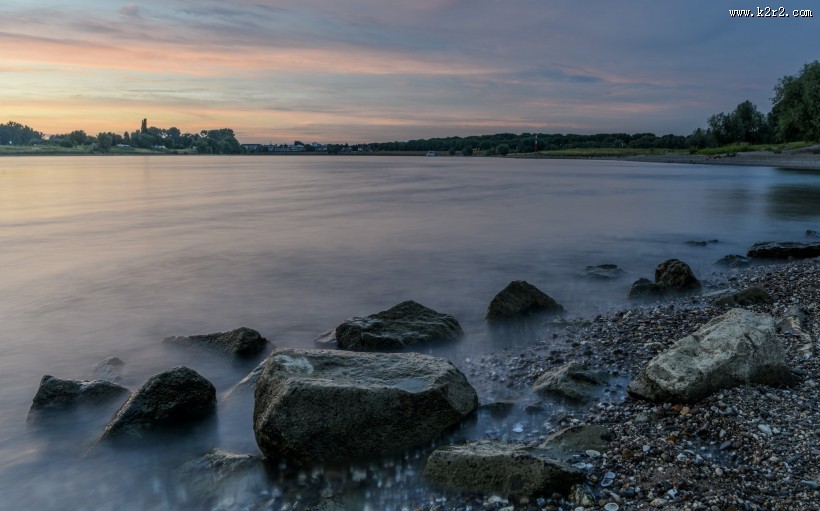 瑞士莱茵河畔风景图片大全