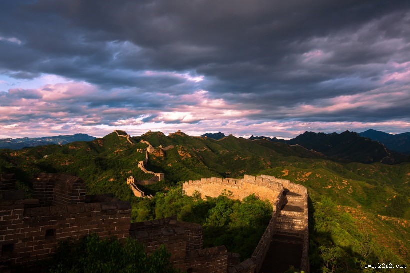 河北金山岭长城风景图片大全