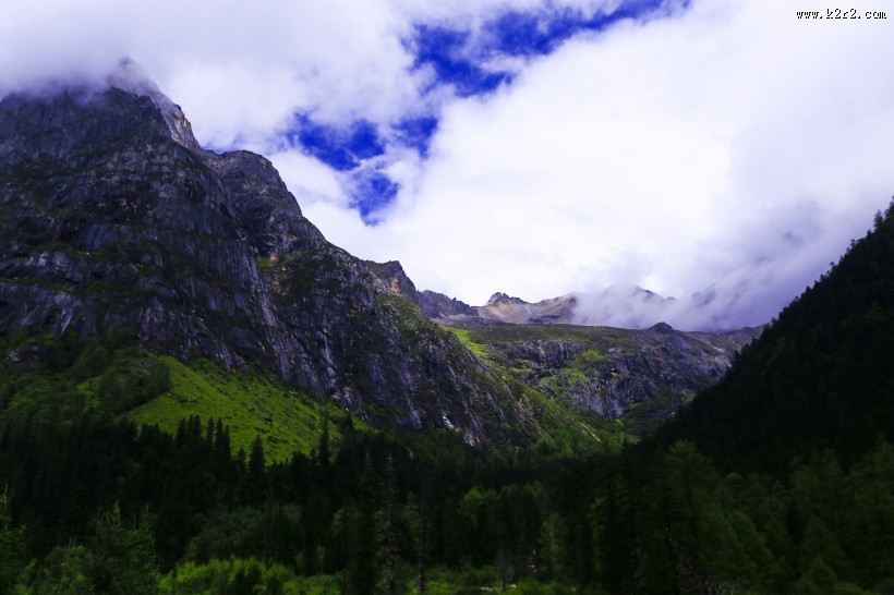 四川四姑娘山风景图片