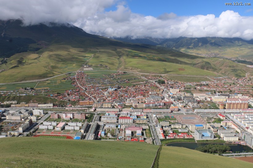 巍峨连绵的祁连山风景图片大全