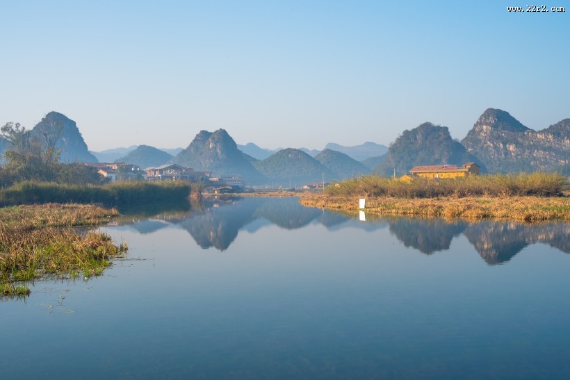 云南普者黑风景图片
