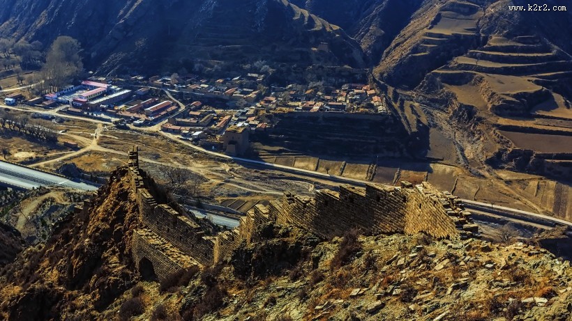 山西新广武长城风景图片大全