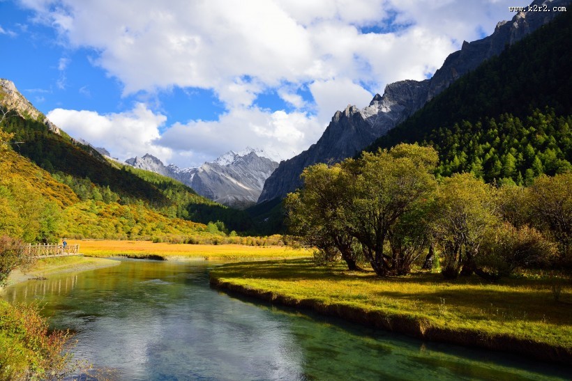 四川稻城亚丁风景图片