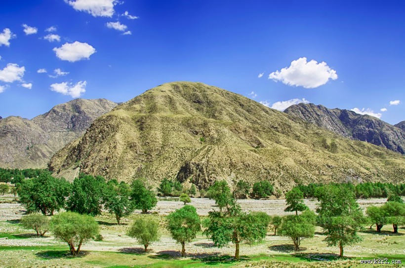 新疆克尔古提峡谷风景图片大全