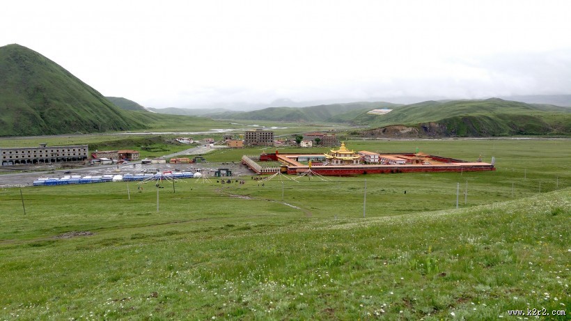 四川塔公草原风景图片