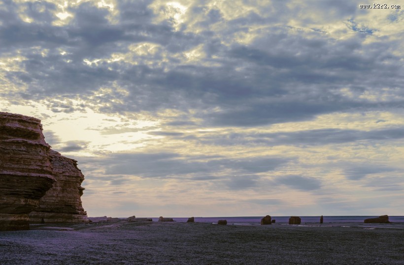 甘肃玉门关雅丹魔鬼城风景图片大全