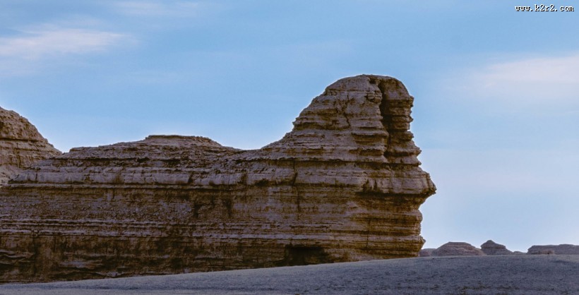 甘肃玉门关雅丹魔鬼城风景图片大全