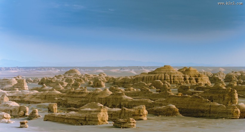 甘肃玉门关雅丹魔鬼城风景图片