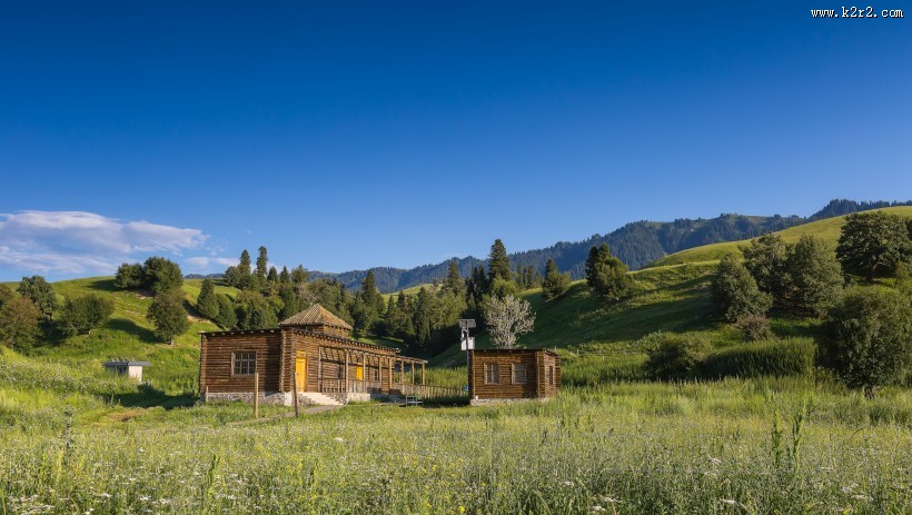 新疆那拉提草原风景图片大全