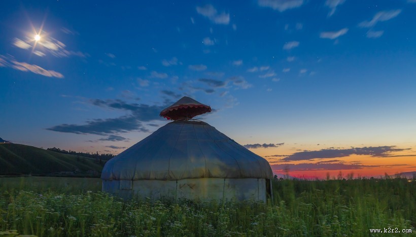 新疆那拉提草原风景图片大全