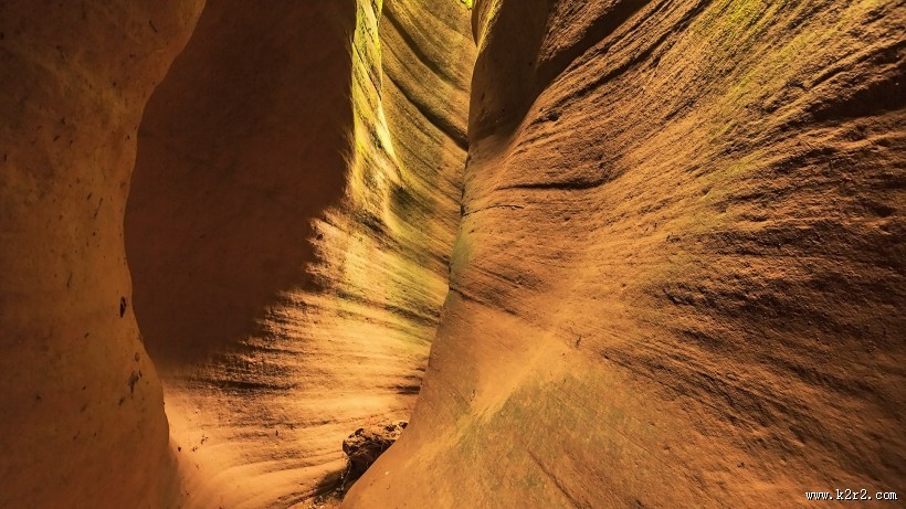 陕西甘泉雨岔大峡谷风景图片
