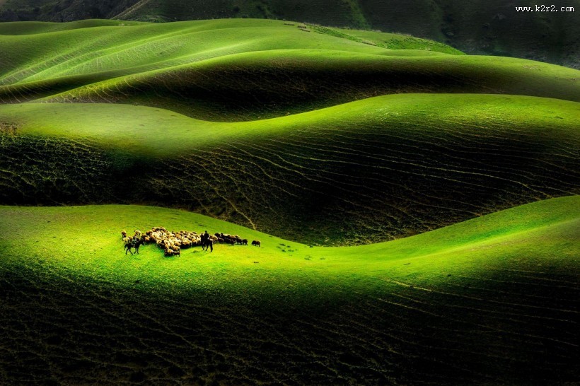 新疆天山风景图片