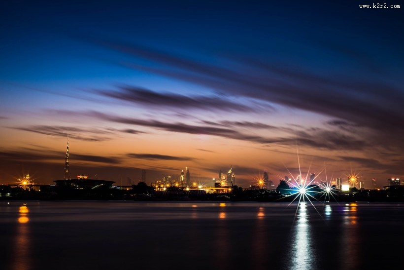 迪拜城市风景图片