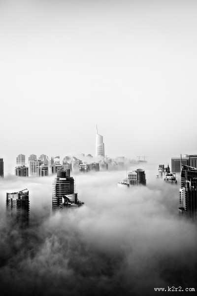 迪拜城市风景图片