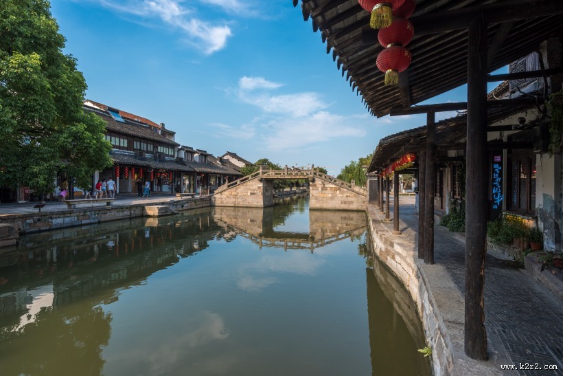浙江嘉善西塘古镇图片