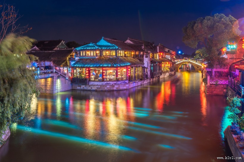 浙江嘉善西塘古镇图片