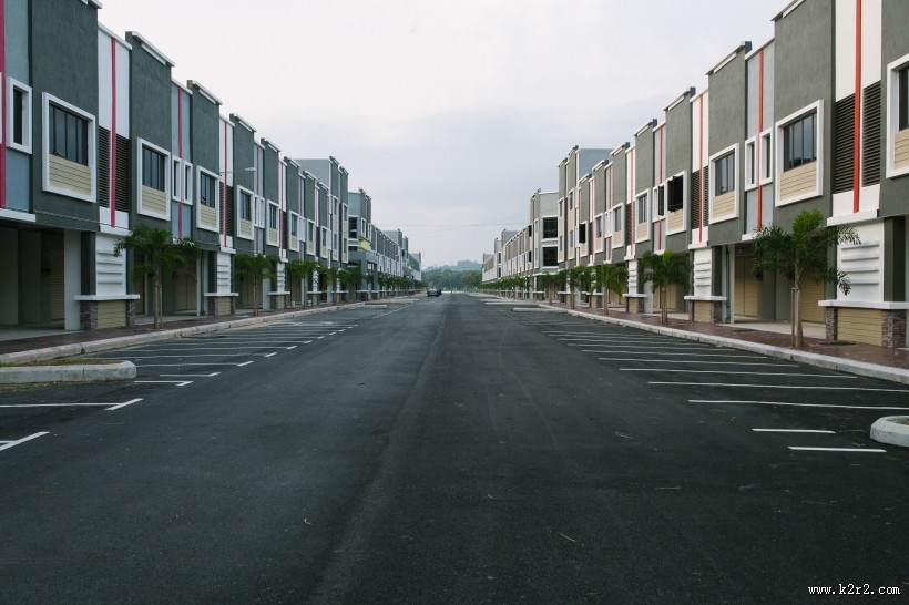 笔直的公路图片