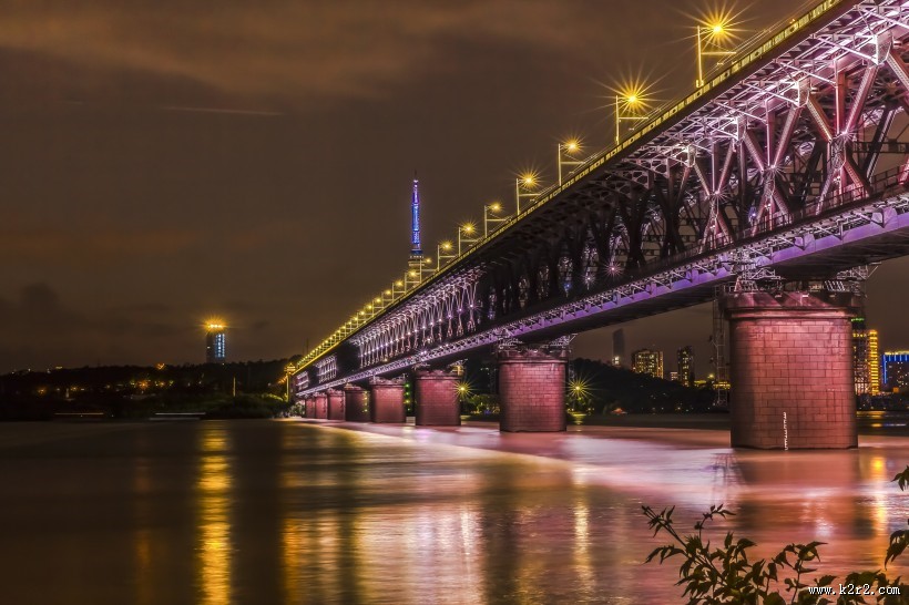 武汉长江大桥风景图片大全