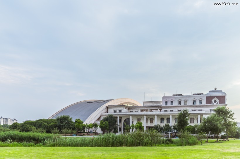 上海视觉艺术学院校园风景图片