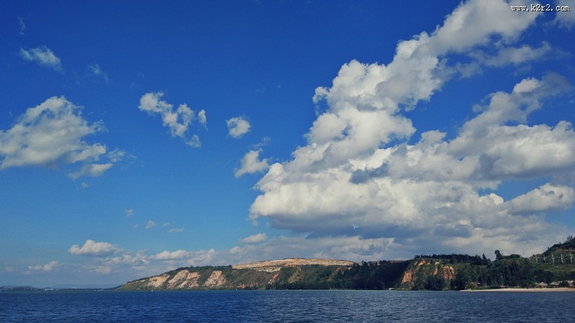 云南滇池风景图片