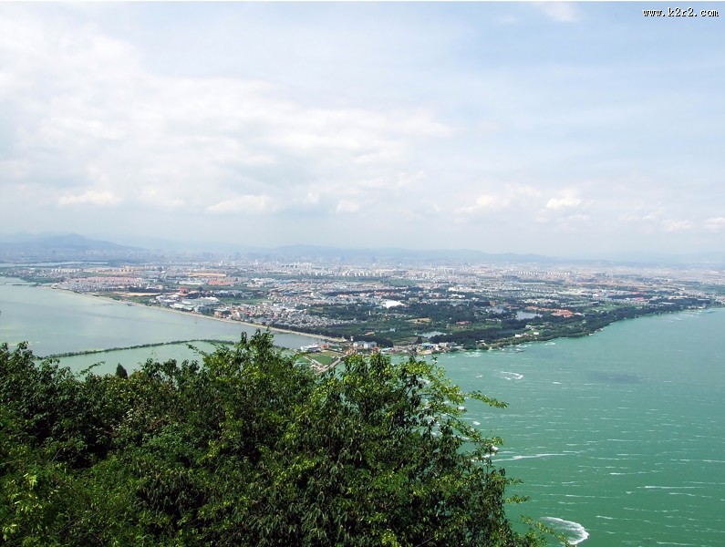 云南滇池风景图片