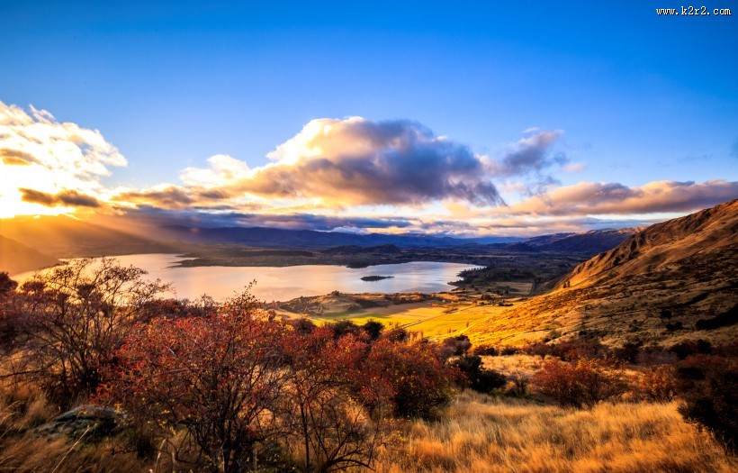 新西兰南岛风景图片