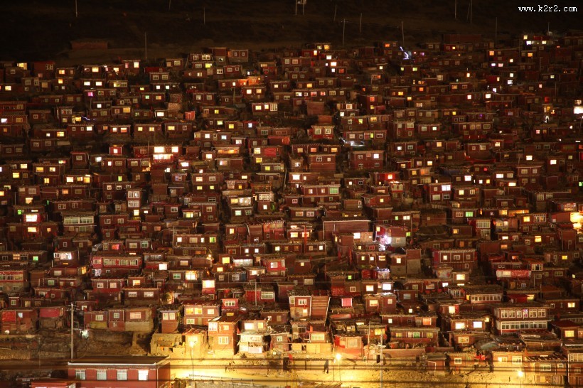 四川色达风景图片