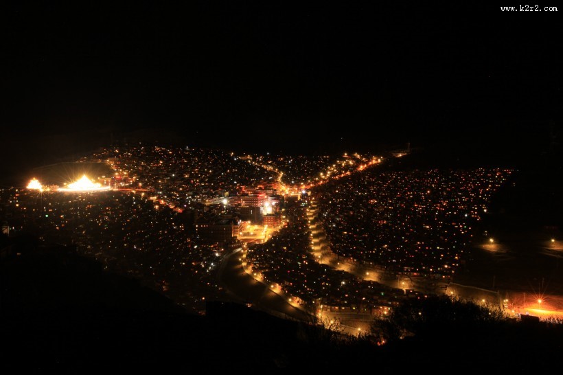 四川色达风景图片