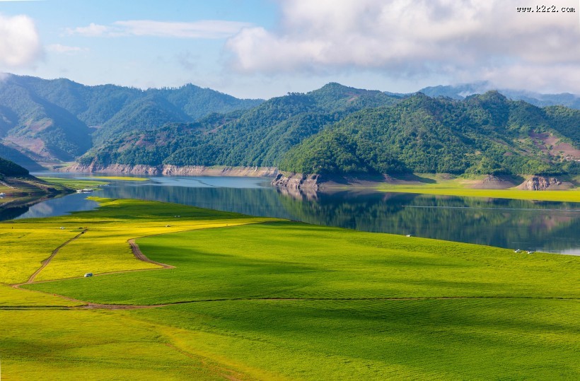 辽宁丹东绿江村风景图片