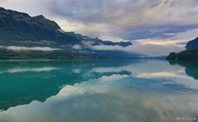 瑞士布里恩茨湖风景图片