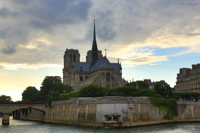 法国塞纳河沿岸风景图片大全