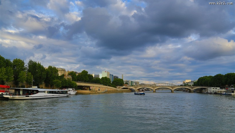 法国塞纳河沿岸风景图片大全