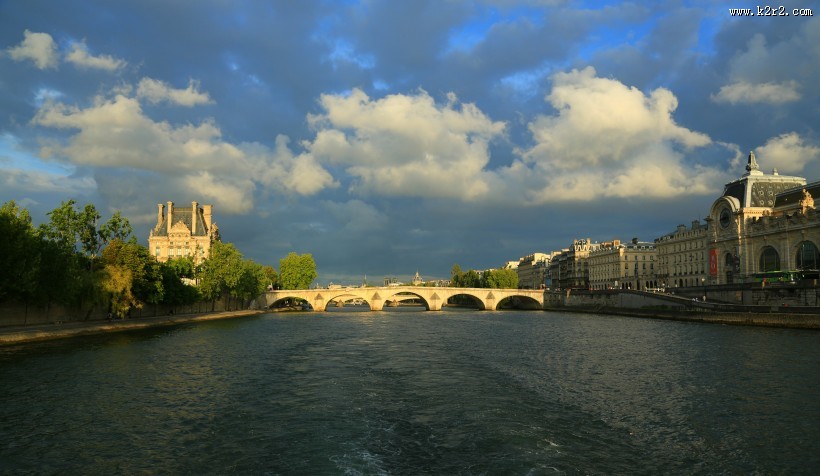 法国塞纳河沿岸风景图片大全