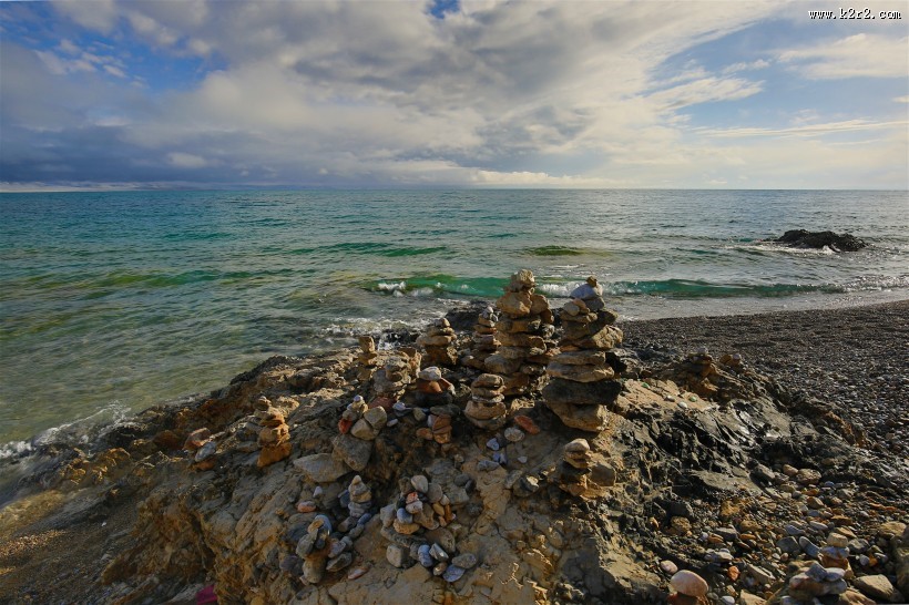 西藏纳木错风景图片