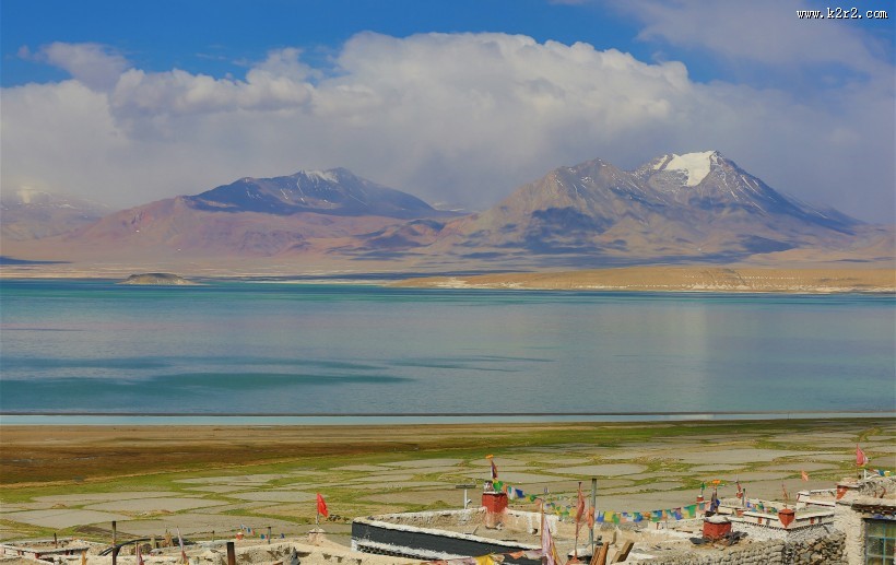 西藏当穹错风景图片