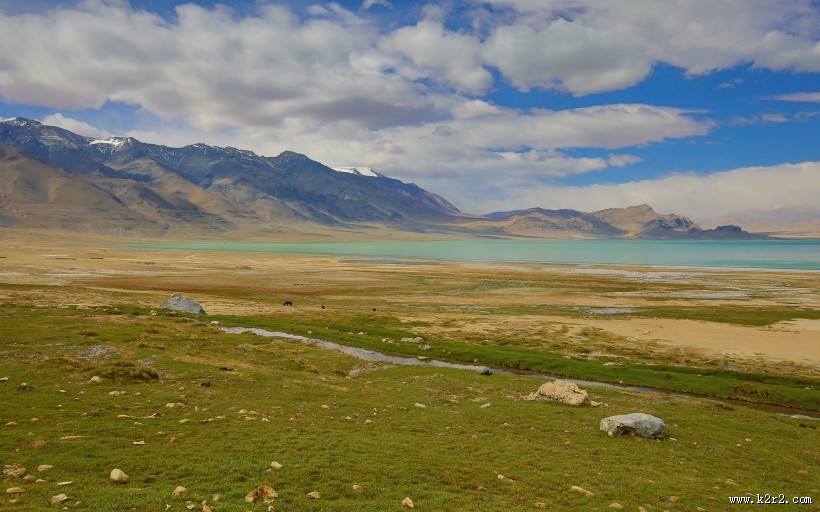 西藏当穹错风景图片