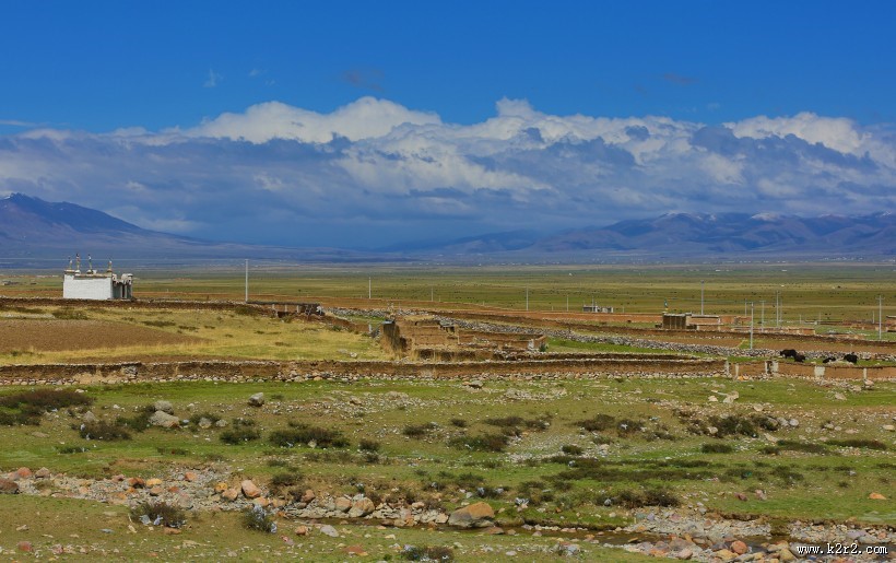 西藏当雄草原风景图片