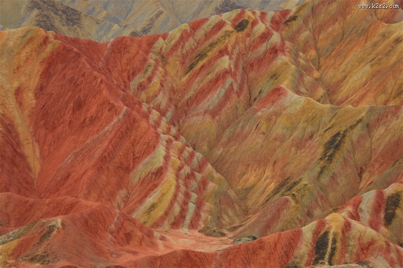 甘肃张掖丹霞地貌风景图片大全