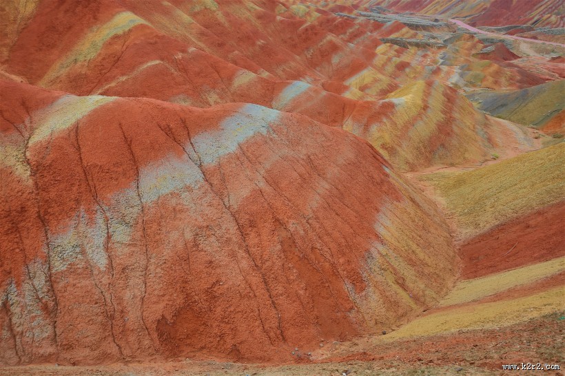 甘肃张掖丹霞地貌风景图片大全