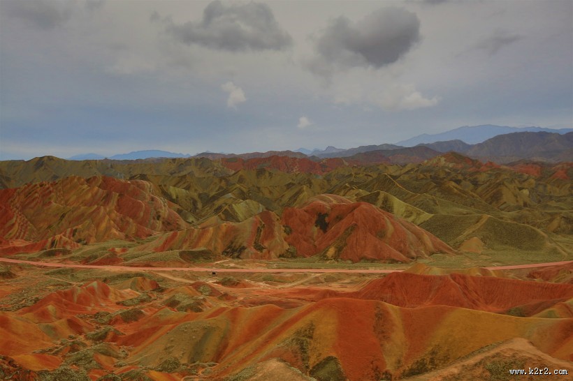 甘肃张掖丹霞地貌风景图片大全