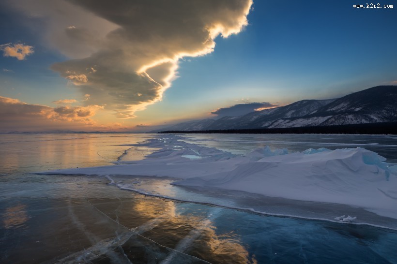 俄罗斯贝加尔湖奥利洪岛风景图片大全
