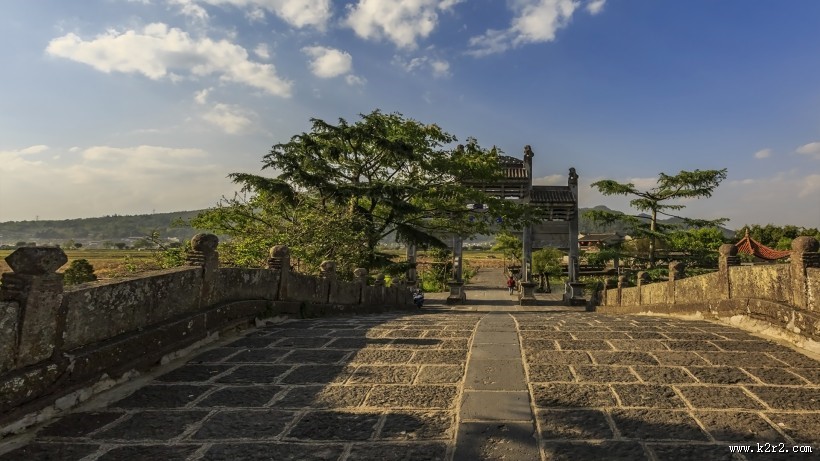 云南和顺古镇风景图片