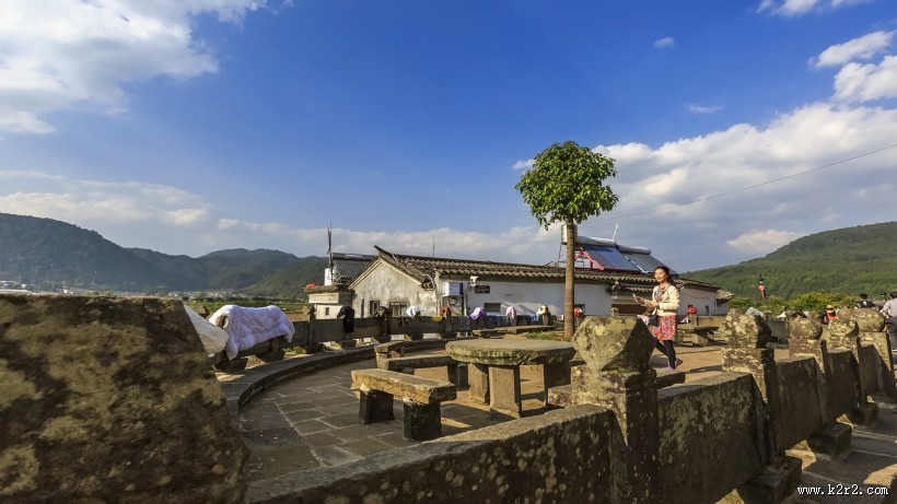 云南和顺古镇风景图片