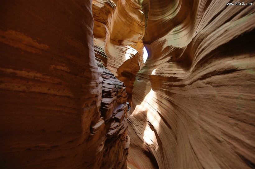 陕北甘泉峡谷风景图片