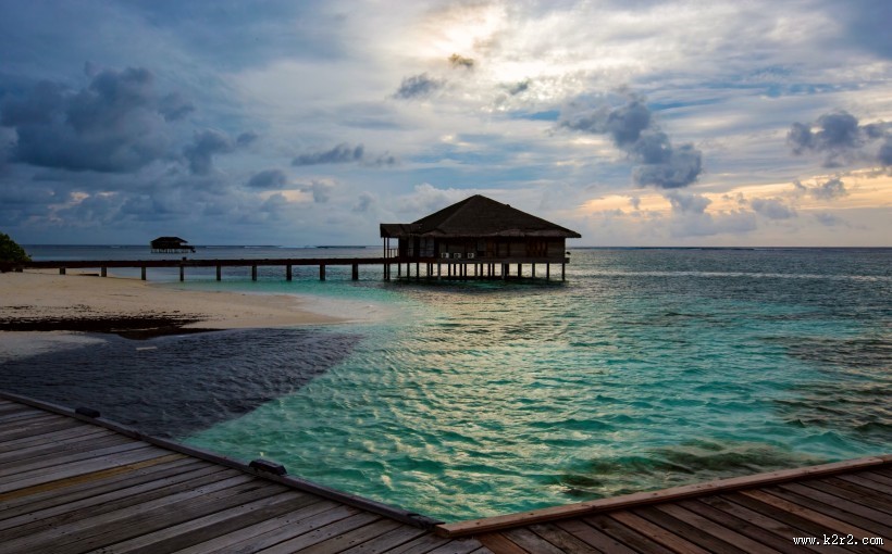 马尔代夫曼德芙岛风景图片